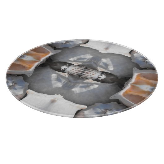 Planche À Découper Motif Coquillage (Coin)