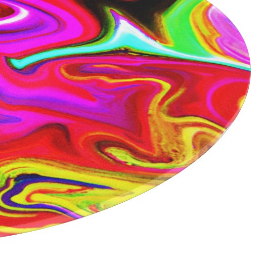 Planche À Découper Motif Couleur éclat (Coin)