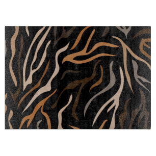 Planche À Découper Motif couleur tigre animal