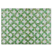 Planche À Découper Motif couleur verte (Devant)