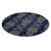 Planche À Découper Motif crâne multicolore Boho. (Coin)