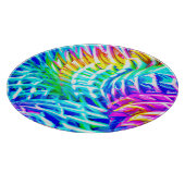 Planche À Découper Motif d'abstractions colorées (Coin)