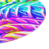 Planche À Découper Motif d'abstractions colorées (Coin)