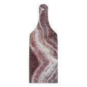 Planche À Découper Motif d'âge à bande rouge (Devant)