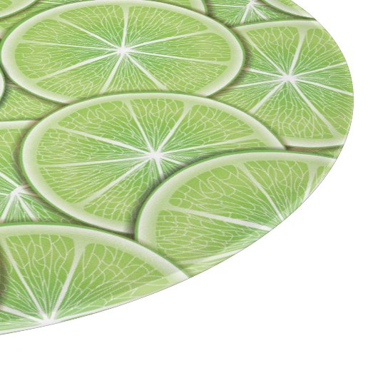 Planche À Découper Motif d'agrumes (Coin)