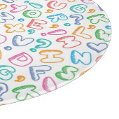 Planche À Découper motif d'alphabet (Coin)