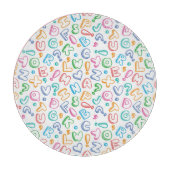 Planche À Découper motif d'alphabet (Devant)