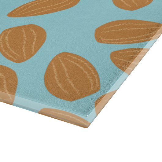 Planche À Découper Motif d'amandes (Coin)