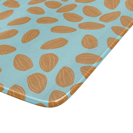 Planche À Découper Motif d'amandes (Coin)