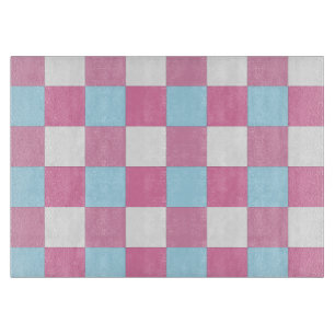 Planche À Découper Motif damier