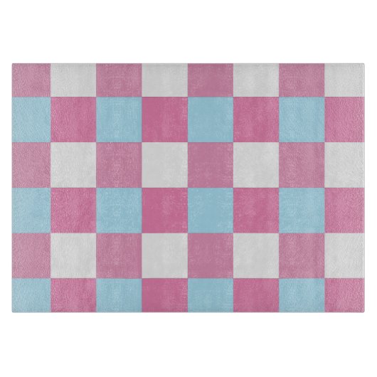 Planche À Découper Motif damier (Devant)
