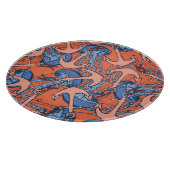 Planche À Découper Motif d'Ancre et de méduses (Coin)