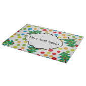 Planche À Découper Motif d'arbres de Noël (Coin)