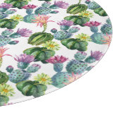 Planche À Découper Motif d'art Cacti (Coin)