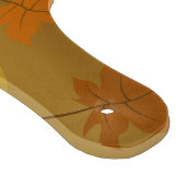 Planche À Découper Motif d'automne avec feuilles d'érable en chute et (Coin)