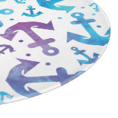 Planche À Découper Motif de Ancre Tie Dye 2 (Coin)