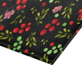 Planche À Découper Motif de Baies (Coin)