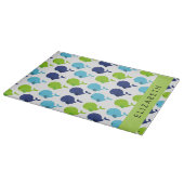Planche À Découper Motif De Baleines, Beaux Baleines, Votre Nom (Coin)