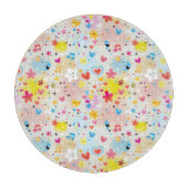 Planche À Découper motif de bande dessinée d'amusement (Devant)