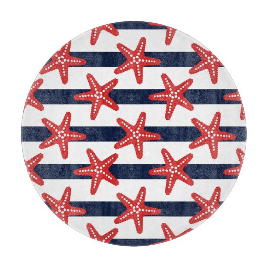 Planche À Découper Motif de bannière étoilée (Devant)