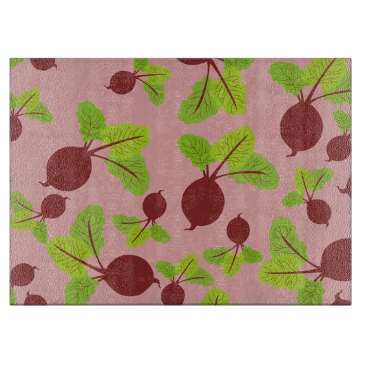 Planche À Découper Motif de betteraves (Devant)