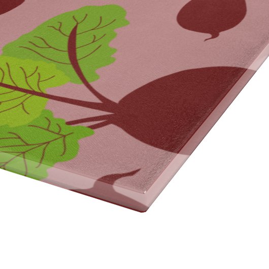 Planche À Découper Motif de betteraves (Coin)