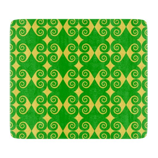 Planche À Découper Motif de boucle diamant (Devant)