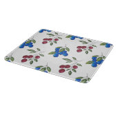 Planche À Découper Motif de Bourgogne et bleuets (Coin)