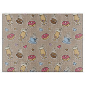 Planche À Découper Motif de café (Devant)
