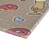 Planche À Découper Motif de café (Coin)