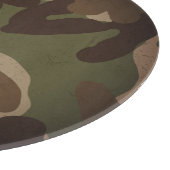Planche À Découper Motif de camouflage militaire classique (Coin)