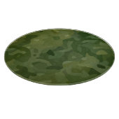 Planche À Découper Motif de camouflage vert olive (Coin)