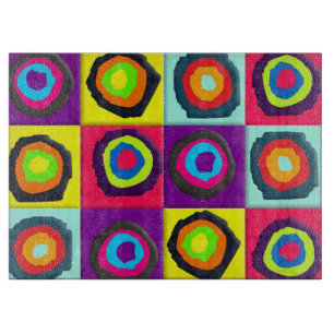 Planche À Découper motif de cercles