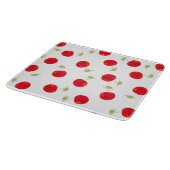 Planche À Découper Motif de cerise aquarelle (Coin)