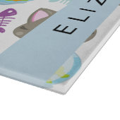 Planche À Découper Motif De Chats, Chats Mignons, Chatons, Votre Nom (Coin)