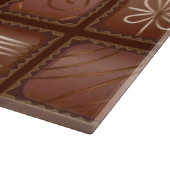 Planche À Découper Motif de chocolat (Coin)