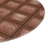 Planche À Découper Motif de chocolat (Coin)