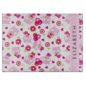 Planche À Découper Motif De Chouettes, Chouettes Mignonnes, Chouettes (Devant)