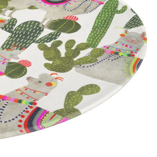 Planche À Découper Motif de collection Llamarama (Coin)