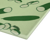 Planche À Découper Motif de concombre (Coin)