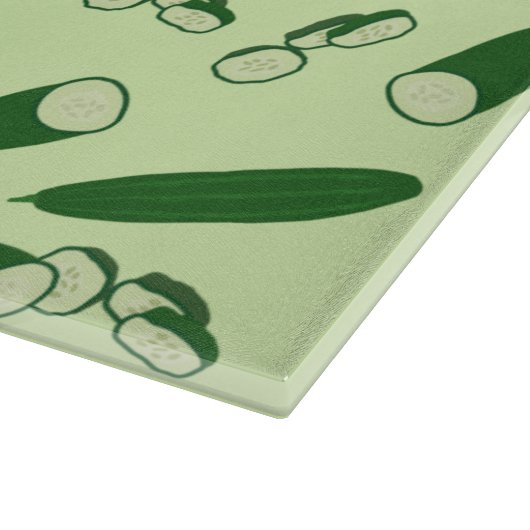 Planche À Découper Motif de concombre (Coin)