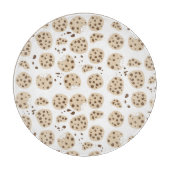 Planche À Découper Motif de cookies à puces de chocolat (Devant)