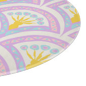 Planche À Découper Motif de coquille de couleur pastel (Coin)