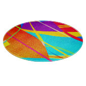 Planche À Découper Motif de couleur expressif (Coin)