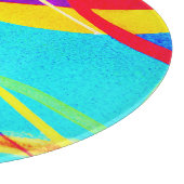 Planche À Découper Motif de couleur expressif (Coin)