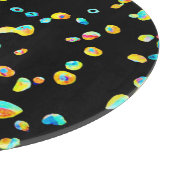 Planche À Découper Motif de couleur vivant (Coin)