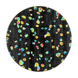 Planche À Découper Motif de couleur vivant