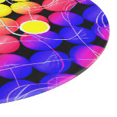 Planche À Découper Motif de couleurs vives (Coin)