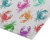 Planche À Découper Motif De Crabes (Coin)