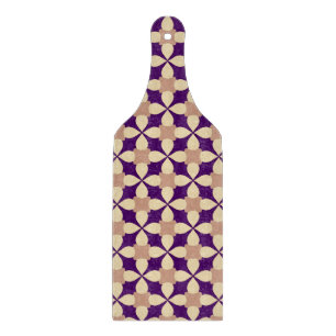 Planche À Découper Motif de croix géométrique classique en couleurs m